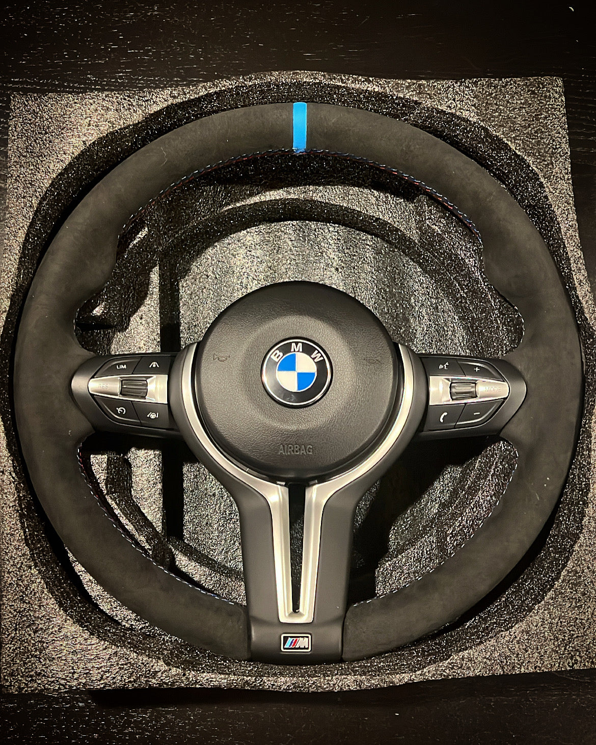 Bmw F series Alcantara steering wheel