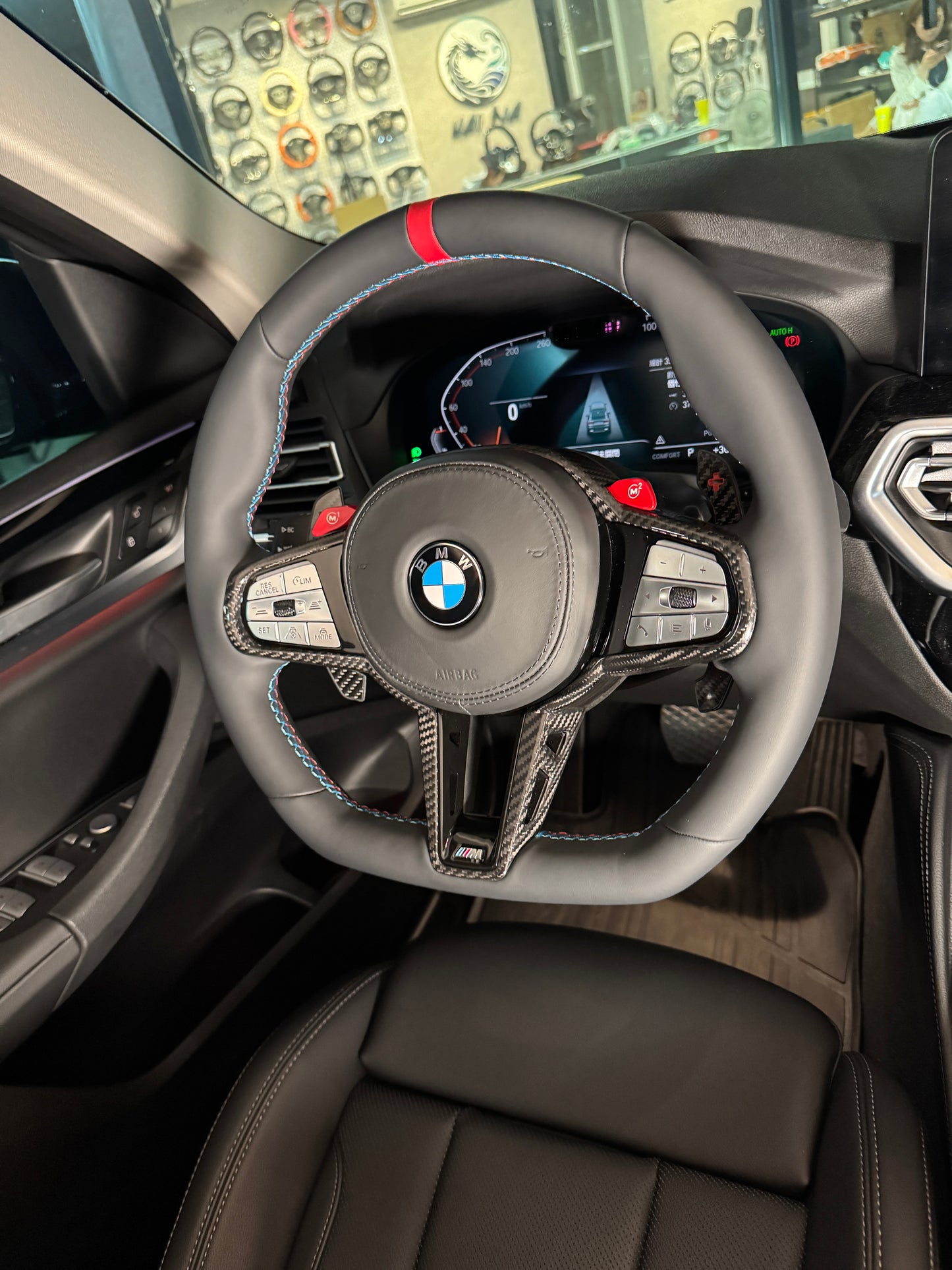 BMW G series LCI steering wheel