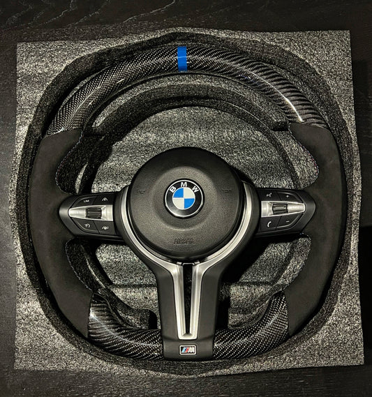 Bmw carbon fiber steering wheel