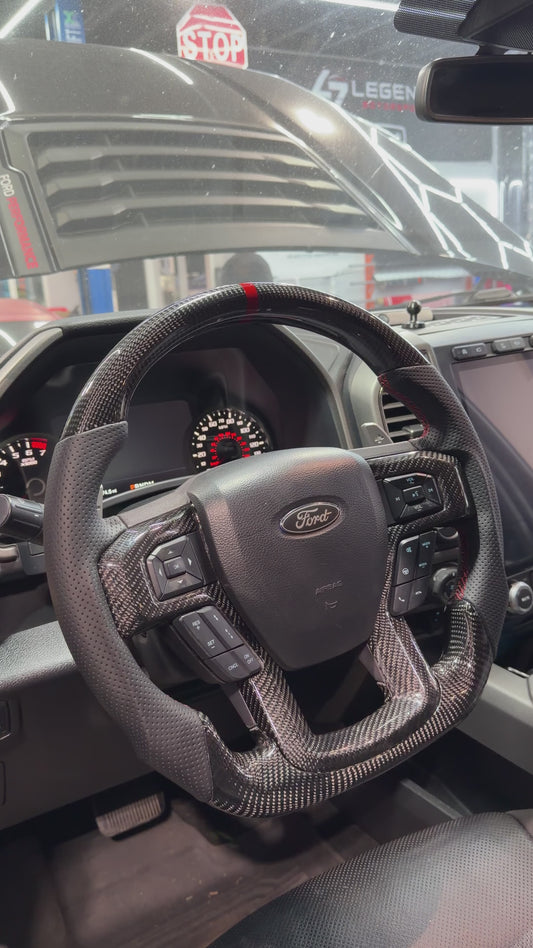 Ford F150 Raptor carbon steering wheel